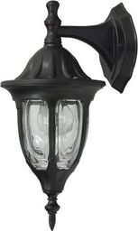 Kinkiet Rabalux Kinkiet ogrodowy IP43 czarny Rabalux Milano 8341