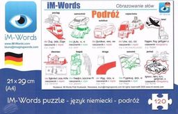  iM-Words Puzzle120 Niemiecki - Podróż