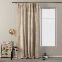 AmeliaHome Zasłona Velvet na taśmie Krem 140X270