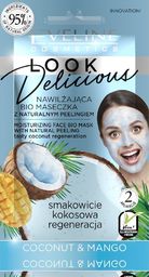 Eveline  Look Delicious Bio Maseczka z naturalnym peelingiem - Coconut & Mango 