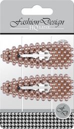  Top Choice Top Choice Fashion Design Spinki typu "Pyk" perła rose gold (23804) 1op.-2szt