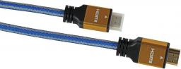 Kabel iBOX HDMI - HDMI 1.5m niebieski (ITVFHD04)