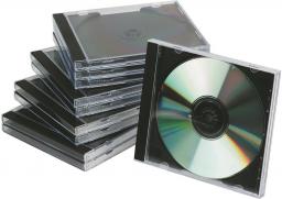  CD/DVD Q-CONNECT, standard, 10szt., przeźroczyste (5706002022099)
