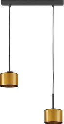 Lampa wisząca Lumes Złota podwójna lampa wisząca nad stół - EX434-Montanox