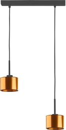 Lampa wisząca Lumes Miedziana podwójna lampa wisząca regulowana - EX434-Montanox