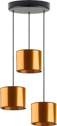 Lampa wisząca Lumes Miedziana lampa wisząca w stylu glamour - EX453-Pueblar