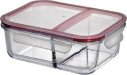  Kuchenprofi Lunch box dwukomorowy szkło/tworzywo sztuczne