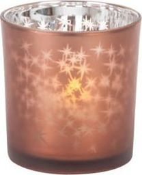  Sompex Świecznik szklany SOMPEX Awhia Stern 12.5 x 10 cm
