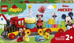  LEGO Duplo Urodzinowy pociąg myszek Miki i Minnie (10941)