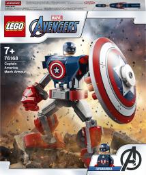  LEGO Marvel Opancerzony mech Kapitana Ameryki (76168)