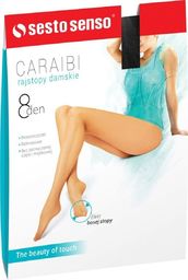 Sesto Senso CIENKIE KLASYCZNE RAJSTOPY CARAIBI 8 DEN 2