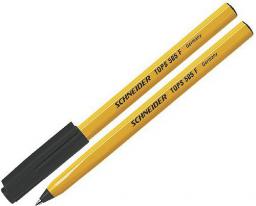  Schneider Długopis Tops 505, F, czarny (4004675004529)