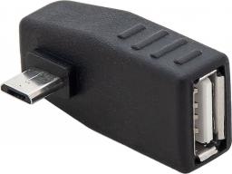 Adapter USB Blow microUSB - USB Czarny  (75-879#)