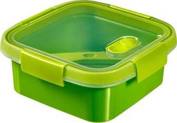 Curver Pojemnik na Żywność do Mikrofalówki Kwadratowy SMART TO GO LUNCH 0,9L Zielony CURVER uniwersalny