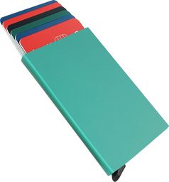 GALO Etui na karty kredytowe GALO 944 zielony RFID
