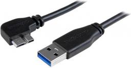 Kabel USB StarTech USB-A - micro-B 1 m Czarny (USB3AU1MLS)