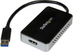 Adapter USB StarTech USB - HDMI Czarny  (USB32HDEH)