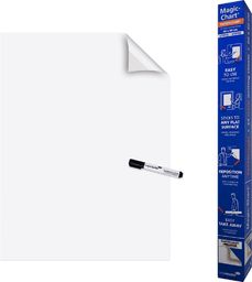 Flipchart Legamaster Flipchart z markerem, elektrostatyczny, niesuchościeralny, Magic Chart, 25 arkuszy, 60x80 cm