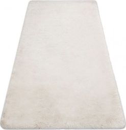  Dywany Łuszczów Dywan TEDDY Shaggy beż bardzo gruby, pluszowy, antypoślizgowy, do prania, 133x180 cm