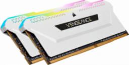 Pamięć Corsair Vengeance RGB PRO SL, DDR4, 32 GB, 3600MHz, CL18 (CMH32GX4M2D3600C18W)