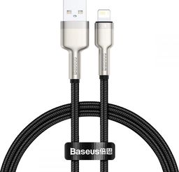 Kabel USB Baseus USB-A - Lightning 0.25 m Czarny (CALJK-01)