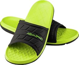  Aqua-Speed Klapki basenowe ASPEN zielono-czarne Aqua Speed Rozmiar 36
