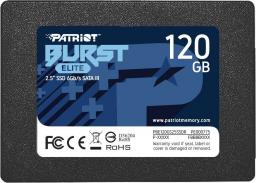 Dysk SSD Patriot Burst Elite 120GB 2.5" SATA III (PBE120GS25SSDR)