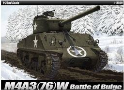  Academy Model do sklejania M4A3(76)W US Army Battle of Bulge