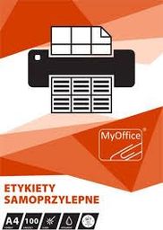  MyOffice ETYKIETY A4 MyOFFICE 105 X 37 MM (100)