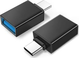 Adapter USB Maclean MCE470 USB-C - USB Czarny  (MCE470)