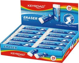 Keyroad Gumka Uniwersalna Keyroad Maxi, Pakowane Na Displayu, Biała