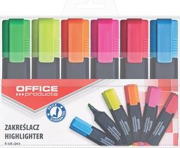  Office Products Zakreślacze 6 kolorów 