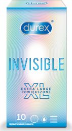  Durex  Invisible Extra Large prezerwatywy powiększone 10 szt