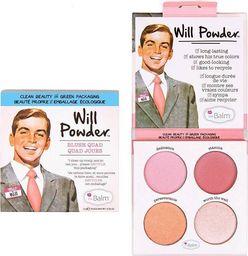  The Balm THE BALM_Will Powder Blush Quad paleta róży do policzków 10g