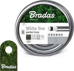  Bradas Wąż ogrodowy 5/8 20m WHITE LINE WWL5/820 5 warstw BRADAS 5663