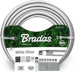  Bradas Wąż ogrodowy 1/2 20m NTS WHITE SILVER WWS1/220 BRADAS 5335