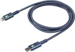 Kabel USB Xtorm USB-C - USB-C 1 m Niebieski (40692-uniw)