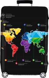  Pan i Pani Gadżet Pokrowiec na walizkę Mapa Świata