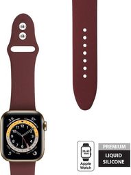  Crong Pasek Crong Liquid Band - Pasek Apple Watch 38/40 mm bordowy