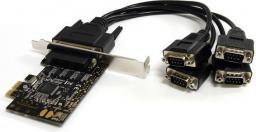 Kontroler StarTech PCIe x1 - Port szeregowy RS-232 DB9 (PEX4S553B)