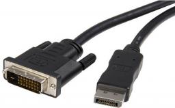 Kabel StarTech DisplayPort - DVI-D 1.8m czarny (DP2DVIMM6)