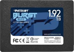 Dysk SSD Patriot Burst Elite 1.92TB 2.5" SATA III (PBE192TS25SSDR)