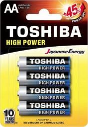  Toshiba Bateria High Power AA / R6 4 szt.