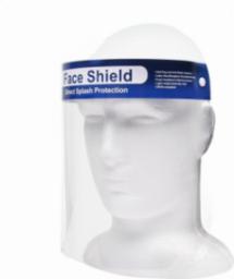  Omega OMEGA FULL FACE SHIELD MASK CLEAR FLIP UP VISOR DUSTPROOF PROTECTION SAFETY WORK 2 PCS SET [45320]