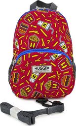  Hugger Plecaczek dla dzieci Hugger, Totty Tripper Small, wiek 1-3+ lat, wzór Burger and Fries