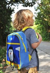 Hugger Plecak dla dziecka Hugger, Skooly, wiek 3-6 lat, wzór Beach Penguin