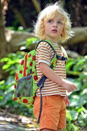 Hugger Plecak dla dzieci Hugger, Totty Tripper Medium, wiek 4-8 lat, wzór Ladybirds