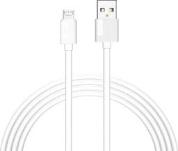 Kabel USB T-Phox USB-A - microUSB 2 m Biały