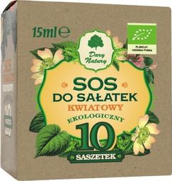 Dary Natury SOS DO SAŁATEK KWIATOWY BIO 15 ml - DARY NATURY