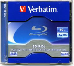  Verbatim BD-R DL 50 GB 6x 5 sztuk (43747)